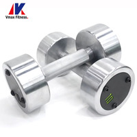 Ensemble d'haltères personnalisé commercial Fitness Gym poids équipement de musculation Sport 10 kg haltères en acier