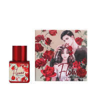 Parfum Wanita pribadi kustom 10Ml penghilang bau mawar persik wanita penyegar siswa perempuan parfum wanita cahaya alami