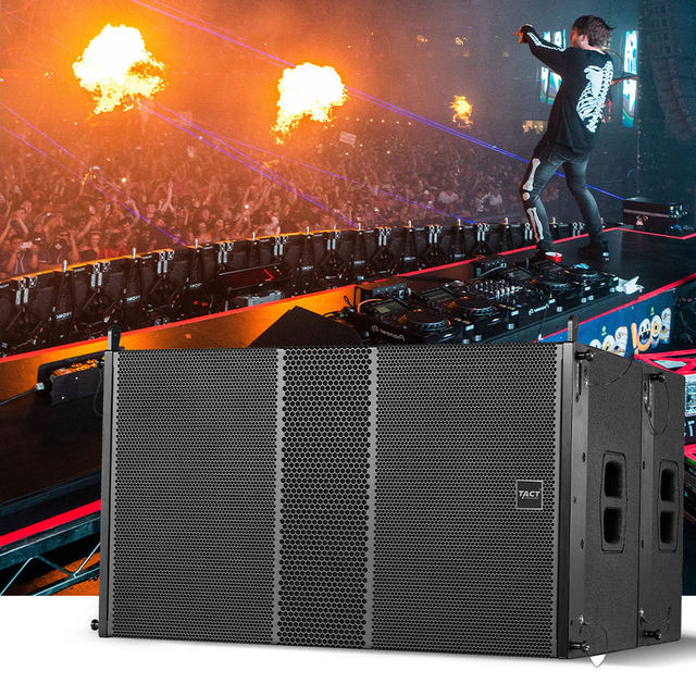 L210+L210S 4+1 TACT Double 10 Inch Professional Double 10 Inch Line Array System Active Passive Line Array Indoor Outdoor Show