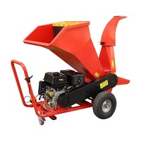 Broyeur de bois à moteur à essence Loncin/Ducar 15HP homologué CE TUV pour usage domestique, lames de broyeur, broyeur de bois