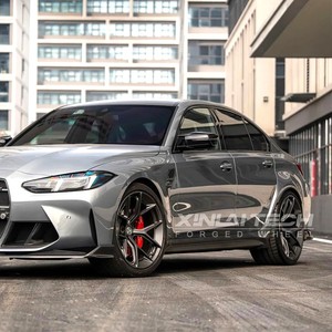 ล้อแม็กซ์ XINLAI แบบกำหนดเอง สี Gunmetal ลาย 5 ก้าน ขอบเว้าลึก ผลิตจากวัสดุ Monoblock Forged ขนาด 18-22 นิ้ว 5x112/114.3/120 ผิวโครเมียม - Product Image 3