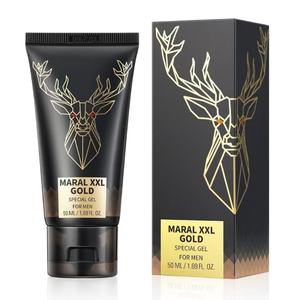 Crème de massage corporelle pour homme 50 ml, à base de plantes naturelles pures, pour adultes, emballage privé, vente en gros à bas prix - Product Image 1