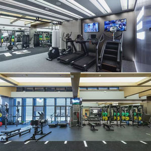 미끄럼 방지 충격 흡수 실내 야외 체육관 고무 매트 SBR + EPDM 소재 Henghui 스포츠 브랜드 Shore35 경도 - Product Image 6