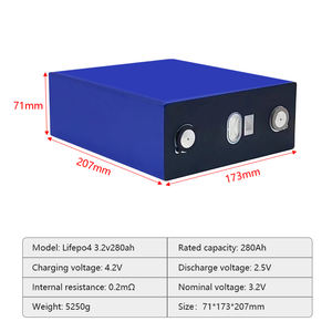 แบตเตอรี่ลิเธียมไอออน CATL 3.2V 314Ah เกรด Prismatic สำหรับระบบพลังงานแสงอาทิตย์ 280ah 310ah 320ah 340ah 280K MB31 MB30 แบตเตอรี่ LiFePO4 - Product Image 6