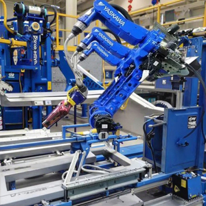 Bras de soudage robotisé à moteur servo-électrique 6 axes, charge utile industrielle 50 kg, état neuf, pour station de travail automobile - Product Image 5