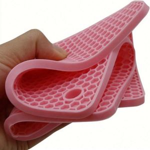 Tapis de cuisson multifonctionnels en silicone antidérapants écologiques et modernes, motif nid d'abeille, résistants à la chaleur pour cuisine et salle à manger - Product Image 4