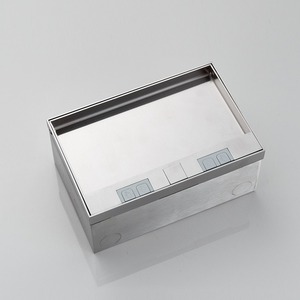 <span class=keywords><strong>Prise</strong></span> de sol standard européenne avec <span class=keywords><strong>design</strong></span> <span class=keywords><strong>en</strong></span> marbre encastré et face invisible - Product Image 2