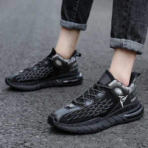 รองเท้ากีฬาสำหรับผู้ชายแบบผูกเชือกตาข่ายแบบนุ่มปิดปลายเท้าดีไซน์บล็อกสีปิดนิ้วเท้า2025แฟชั่นมีให้เลือกหลายสี - Product Image 3