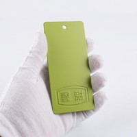 Peinture en poudre époxy polyester thermodurcissable à effet transparent couleur bonbon pour meubles, vélos et pièces de moto