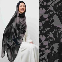 Voile musulman personnalisé avec logo – Nouveauté 2025 – Voile pour femme en modal satiné respirant de qualité supérieure pour usage quotidien