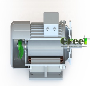 Générateur PMG horizontal compact de 24 kW 1800 tr/min pour hydroélectrique à stockage par pompage - Product Image 6