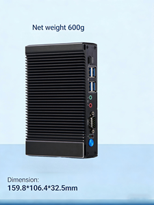 Mini PC Industrial Integrado Sin Ventilador Celeron N3160 |   Doble LAN y Doble Pantalla <span class=keywords><strong>para</strong></span> Punto de Venta, Cajero y Terminales de Autoservicio - Product Image 5