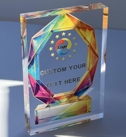 Trophée personnalisé en gros avec logo, trophée de haute qualité pour cérémonie de remise des prix