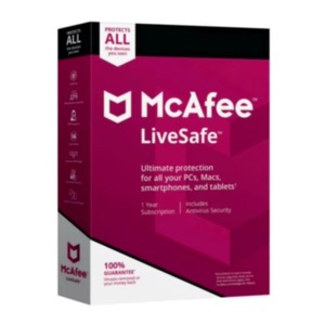 Macfee LiveSafe: Protección Completa para Mac, Versión Enterprise para Windows, Entorno Linux, Software Integral - Product Image 1