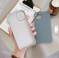Coque de téléphone en silicone TPU souple mate antichoc Pro Max pour iPhone 12 13 14 15