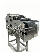 Machine à casser les noix de macadamia commerciale en acier inoxydable, machine à décortiquer les noix de cajou