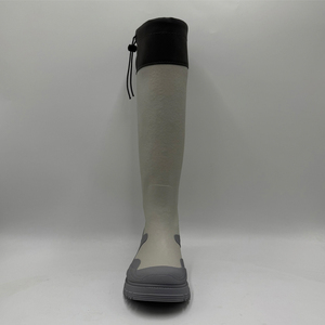 Bottes <span class=keywords><strong>de</strong></span> pluie imperméables en caoutchouc léger pour femmes Bottes <span class=keywords><strong>de</strong></span> <span class=keywords><strong>chasse</strong></span> à la mode et élégantes - Product Image 4
