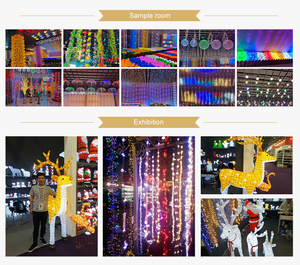 Luci a Stringa Solari LED per Decorazioni Esterne di Balconi, Luci Natalizie e Festive <span class=keywords><strong>con</strong></span> Alimentazione LED e Solare - Product Image 6