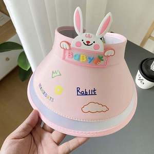 Chapeau de soleil pour enfants, visière anti-UV pour filles, nouveau modèle été 2025, chapeau de soleil ajouré pour enfant - Product Image 3