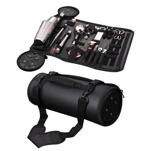 2025 bán chạy <span class=keywords><strong>bartender</strong></span> đi du lịch Túi <span class=keywords><strong>bartender</strong></span> Kit túi Cocktail Shaker đặt cán bartending Túi - Product Image 1