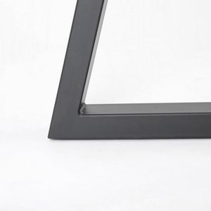 Fashionable Modern <b>Cast</b> Iron Black Furniture Table Legs for Dining/Kitchen/Bathroom Tables - Product Image 4