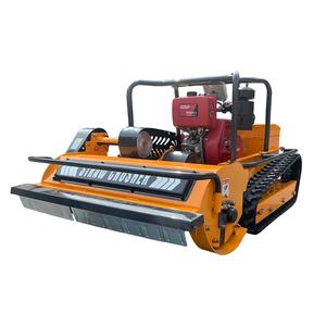 Mesin pemotong rumput Mini otomatis Diesel Crawler 200mm pemotong tinggi - Product Image 1