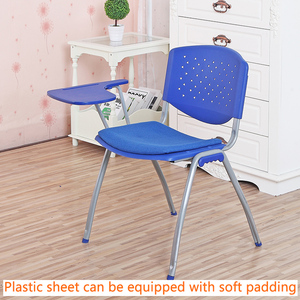 ขายตรงจากโรงงาน เก้าอี้โรงเรียนเหล็ก-พลาสติกคุณภาพสูง ราคาดี ถูก ซ้อนได้ พร้อมที่เขียนหนังสือ เก้าอี้เหล็ก-พลาสติก - Product Image 5