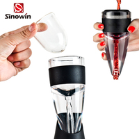 Meilleure vente, coffret cadeau pour mariage, boîte de nuit, bar, vin, carafe, aérateur, verseur de vin