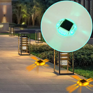 360 độ PC Markers lớn lên bán cầu hình dạng pin hoạt động IP65 không thấm nước LED năng lượng mặt trời Road Studs năng lượng mặt trời đèn sân vườn - Product Image 4