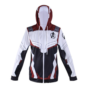 Conjunto de Sudadera con Capucha y Pantalones de Traje de Combate Quantum de los Vengadores, Unisex para Adultos, Secado Rápido, Deportivo - Product Image 5