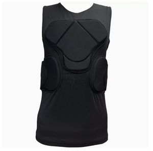 男士定制设计1件套黑色100% 聚酯足球足球裤守门员成人运动服Shinestone防护 - Product Image 3