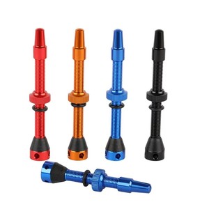 Tige en aluminium colorée Presta <span class=keywords><strong>Valve</strong></span> Route VTT <span class=keywords><strong>Vélo</strong></span> Français <span class=keywords><strong>Tubeless</strong></span> <span class=keywords><strong>Valve</strong></span> - Product Image 4