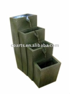 Polyresin <b>Outdoor</b> Ladder <b>Fountain</b> - Product Image 1