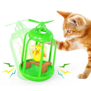 Factory Wholesale Eco Friendly Pet Supplies Funny Designed Cat Birdcage Kitty Training Toy