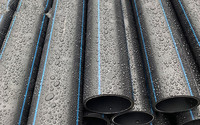 Tuyau en PEHD de grand diamètre DN800 DN1000 DN1200 pour système de drainage et d'assainissement