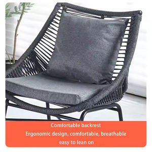 Hotel Guest House tempo libero mobili <span class=keywords><strong>da</strong></span> esterno balcone sedia <span class=keywords><strong>da</strong></span> <span class=keywords><strong>giardino</strong></span> combinazione piccolo tavolino <span class=keywords><strong>da</strong></span> caffè all'aperto tavoli e <span class=keywords><strong>sedie</strong></span> - Product Image 4