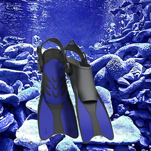 Prix promotionnel Hotdive DF40 Palmes de plongée en caoutchouc pour adultes, palmes de plongée libre, palmes de natation, équipement de plongée, palmes de piscine, taille L - Product Image 3