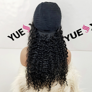 Nuovo V parte parrucca capelli umani ricci capelli grezzi sottile senza colla V parte parrucca/U parte parrucca si fondono con la propria attaccatura dei capelli - Product Image 6