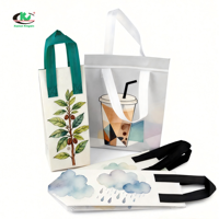 Sac isotherme personnalisé pour emporter, pour l'emballage de thé au lait, de café, avec logo personnalisé, pour gâteaux, sandwichs