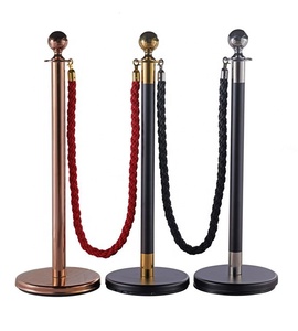 Kiểm Soát Đám Đông Bằng Thép Không Gỉ <span class=keywords><strong>Stanchion</strong></span> <span class=keywords><strong>Post</strong></span> Barrier Với <span class=keywords><strong>Rope</strong></span> Cho Văn Phòng/Khách Sạn/Siêu Thị - Product Image 1