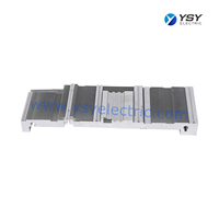 Boîtier de contrôleur étanche en alliage d'aluminium moulé sur mesure, boîtier de module pour énergie nouvelle, boîtier de commande électronique usiné CNC