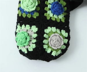 Tùy Chỉnh Crochet Đan Áo Len Cắt Cardigan Handmade Dệt Kim Phụ Nữ Tay Crochet Đan Áo Len Phụ Nữ - Product Image 6