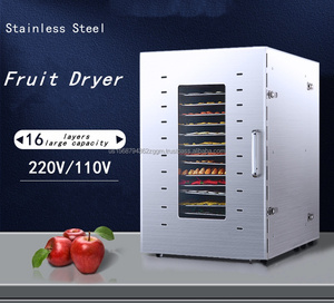 Deshidratador de frutas de buena calidad, secador de frutas de 16 capas, Máquina secadora de pescado y carne vegetal para negocios - Product Image 2