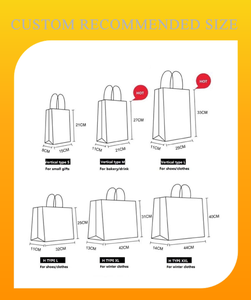 Bán Buôn Giá Thấp Sang Trọng Bán Lẻ Mua Sắm Quà Tặng Túi Giấy Tùy Chỉnh Quần Áo Mua Sắm Túi Bao Bì Túi Giấy - Product Image 6