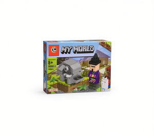 C My World - Juego de Bloques de Construcción de 450 Piezas, Juguete de Construcción de Fantasía y Ciencia Ficción para Mayores de 8 Años, Modelo 23005-5 - Product Image 1