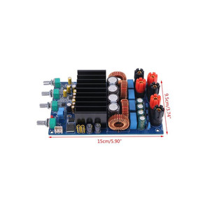 Taidacent 300W + 300W DIY Kỹ Thuật Số Âm Thanh Mixer <span class=keywords><strong>2.1</strong></span> Kênh Mạch Khuếch Đại 600W Class D Khuếch Đại Xe Ban TAS5630 - Product Image 2