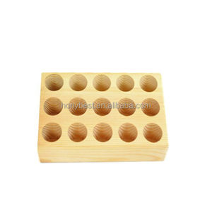 Présentoir <span class=keywords><strong>en</strong></span> bois à bijoux, <span class=keywords><strong>support</strong></span> <span class=keywords><strong>en</strong></span> bois pour rouges à lèvres, présentoir <span class=keywords><strong>en</strong></span> organisateur de maquillage cosmétique, pour parfums, stylos, brosses, bouteilles - Product Image 2