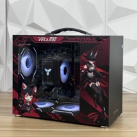 Unknown Player X100 Aluminum Alloy Full Tower MicroATX/ITX Compact Portable Desktop Computer Case
