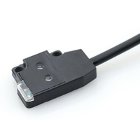 Sensores Fotoeléctricos Ópticos Infrarrojos Ultrafinos Mini, Tipo Reflex, 2m, NPN/PNP