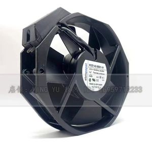 Ventilateur axial W2E142-BB01-01 230V 2900 tr/min à montage mural, pales en plastique noir, fabriqué en Allemagne - Product Image 1